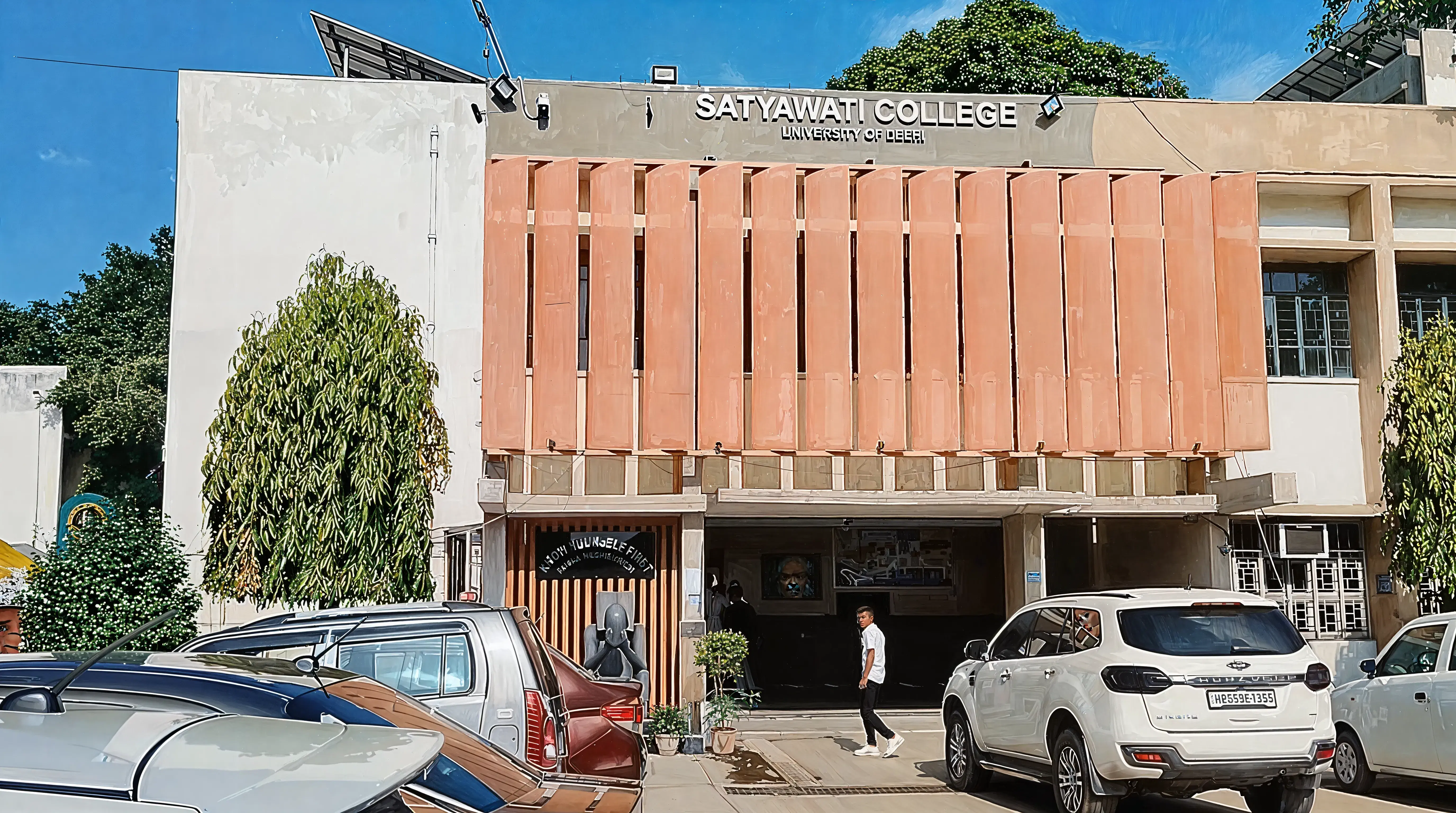 Satyawati College campus photo 3